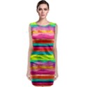 Painted wet  paper Classic Sleeveless Midi Dress View1