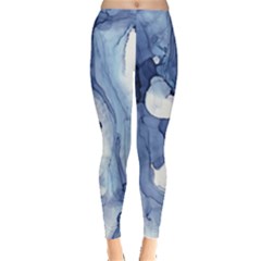 Paint In Water Leggings  by Brittlevirginclothing