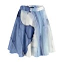 Paint in water High Waist Skirt View1