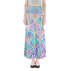 Colorful Lila Toned Mosaic Maxi Skirts by Brittlevirginclothing