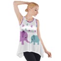 Elephant love Side Drop Tank Tunic View1