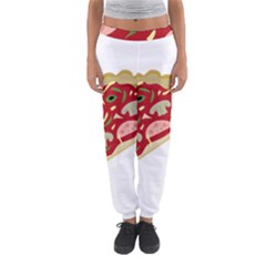 Pizza Slice Women s Jogger Sweatpants by Valentinaart