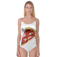 Pizza Slice Camisole Leotard  by Valentinaart