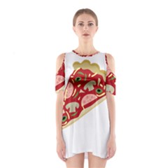 Pizza Slice Shoulder Cutout One Piece