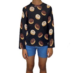 Donuts Kids  Long Sleeve Swimwear by Valentinaart