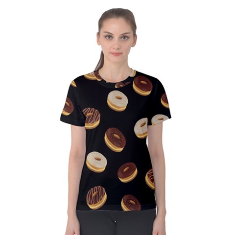 Donuts Women s Cotton Tee by Valentinaart