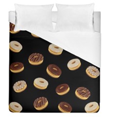 Donuts Duvet Cover (queen Size) by Valentinaart