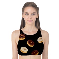 Donuts Tank Bikini Top by Valentinaart