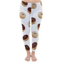 Donuts Pattern Classic Winter Leggings