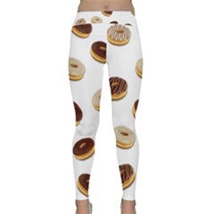 Donuts Pattern Classic Yoga Leggings by Valentinaart