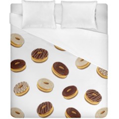 Donuts Pattern Duvet Cover (california King Size) by Valentinaart