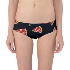 Pizza Slice Patter Classic Bikini Bottoms by Valentinaart