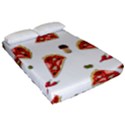 Pizza pattern Fitted Sheet (Queen Size) View2