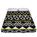 Black bohemian Fitted Sheet (California King Size) View1