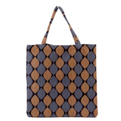 Abstract Seamless Pattern Grocery Tote Bag