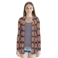 Abstract Seamless Pattern Cardigans