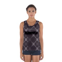 Abstract Seamless Pattern Women s Sport Tank Top 