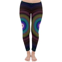 Artskop Kaleidoscope Pattern Ornamen Mantra Classic Winter Leggings by Amaryn4rt