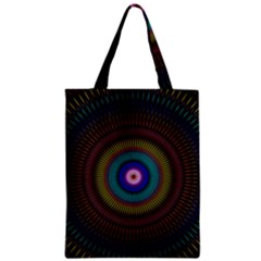 Artskop Kaleidoscope Pattern Ornamen Mantra Zipper Classic Tote Bag by Amaryn4rt