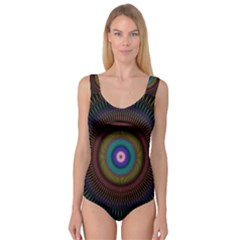 Artskop Kaleidoscope Pattern Ornamen Mantra Princess Tank Leotard  by Amaryn4rt