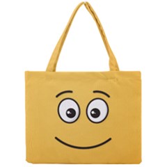 Smiling Face With Open Eyes Mini Tote Bag by sifis