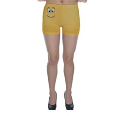 Smiling Face With Open Eyes Skinny Shorts by sifis