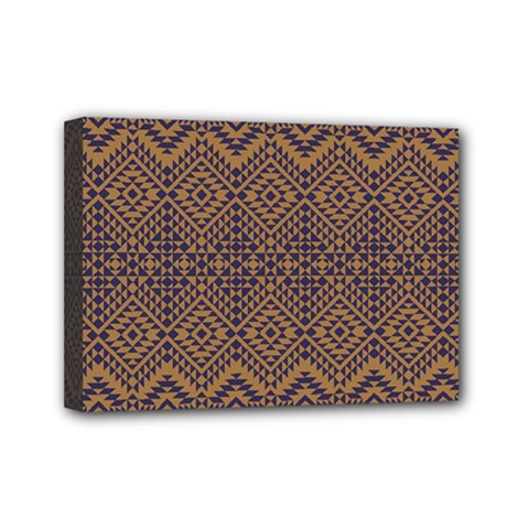 Aztec Pattern Mini Canvas 7  X 5  by Amaryn4rt