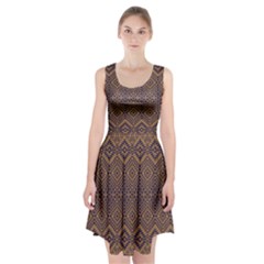 Aztec Pattern Racerback Midi Dress by Amaryn4rt