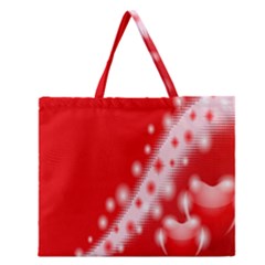 Background Banner Congratulation Zipper Large Tote Bag