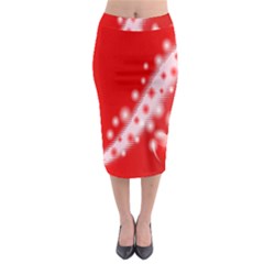 Background Banner Congratulation Midi Pencil Skirt by Amaryn4rt