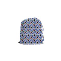 Background Pattern Geometric Drawstring Pouches (xs) 