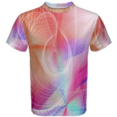 Background Nebulous Fog Rings Men s Cotton Tee by Amaryn4rt