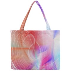 Background Nebulous Fog Rings Mini Tote Bag