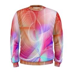 Background Nebulous Fog Rings Men s Sweatshirt by Amaryn4rt