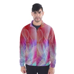 Background Nebulous Fog Rings Wind Breaker (men) by Amaryn4rt