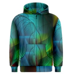 Background Nebulous Fog Rings Men s Zipper Hoodie by Amaryn4rt