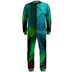 Background Nebulous Fog Rings Onepiece Jumpsuit (men)  by Amaryn4rt