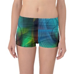 Background Nebulous Fog Rings Boyleg Bikini Bottoms