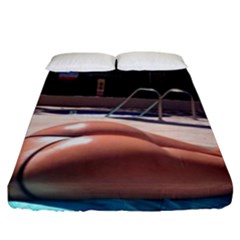 Very Appealing Image  Fitted Sheet (king Size) by FrontlineS