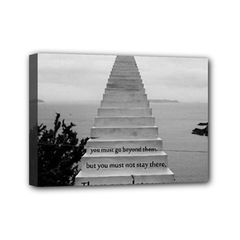 Steps To Success Follow Mini Canvas 7  X 5  by FrontlineS