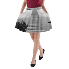 Steps To Success Follow A-line Pocket Skirt by FrontlineS