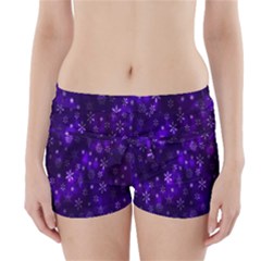 Bokeh Background Texture Stars Boyleg Bikini Wrap Bottoms