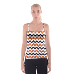 Chevron Party Pattern Stripes Spaghetti Strap Top