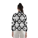 Floral Illustration Black And White Wind Breaker (Women) View2