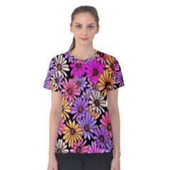 Floral Pattern Women s Cotton Tee