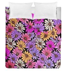 Floral Pattern Duvet Cover Double Side (queen Size)