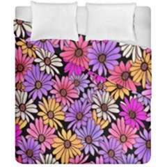 Floral Pattern Duvet Cover Double Side (california King Size)