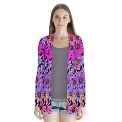 Floral Pattern Cardigans by Amaryn4rt