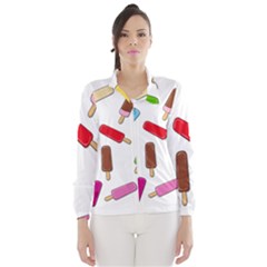 Ice Cream Pattern Wind Breaker (women)