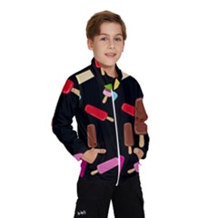 Decorative Ice Cream Pattern Wind Breaker (kids)